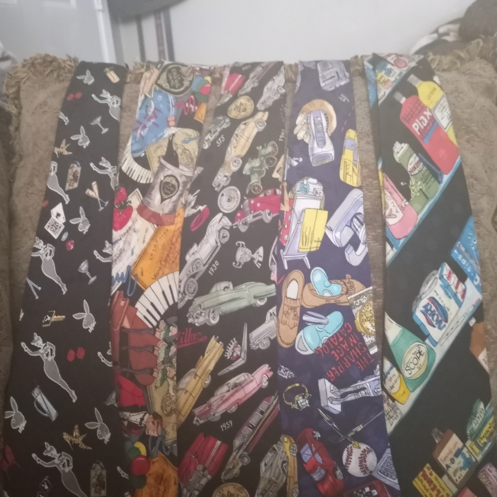 Vintage collection Nicole Miller Ties 1990 - 1994